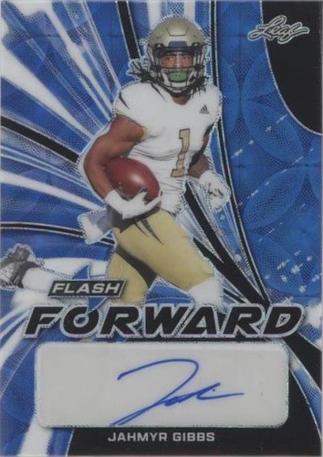 2022 Leaf Flash Jahmyr Gibbs #FF-JG1