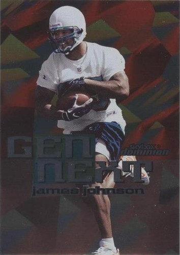 1999 Skybox Dominion James Johnson #13GN