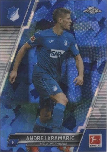 2021-22 Topps Chrome Bundesliga Sapphire Edition Andrej Kramaric #52