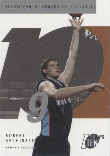 2002-03 Topps Ten - Robert Archibald #149
