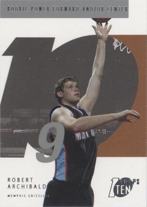 2002-03 Topps Ten - Robert Archibald #149