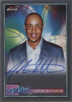 2021 Topps Finest - John Starks #FA-JS