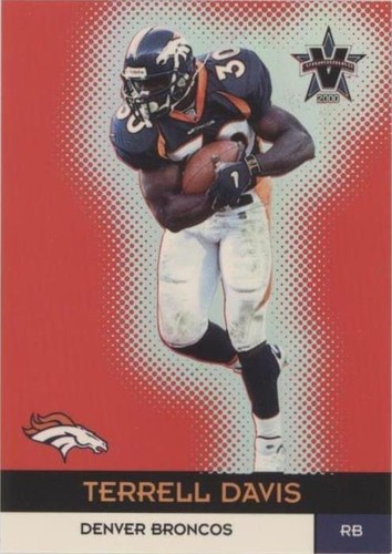 2000 Pacific Vanguard Terrell Davis #15