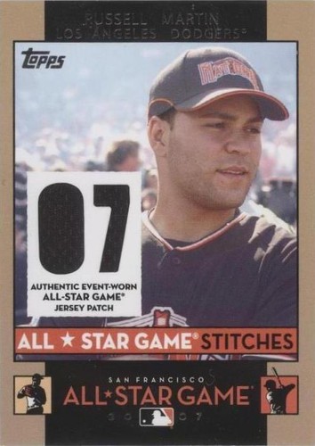 2007 Topps Updates & Highlights - Russell Martin #ASRM