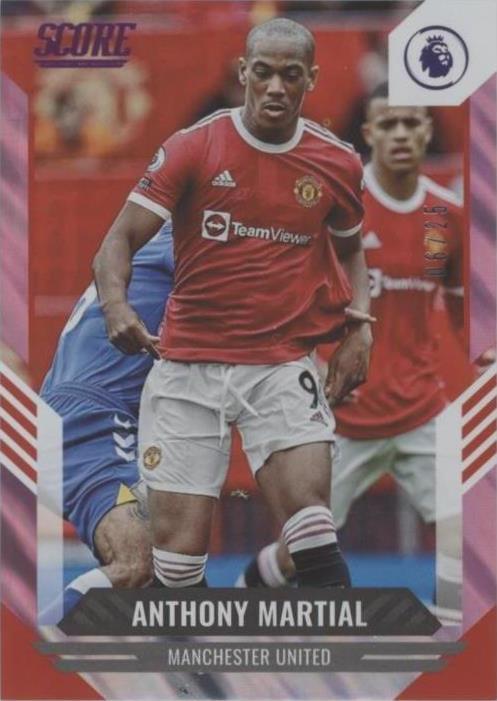 2021-22 Panini Score Premier League Anthony Martial #64