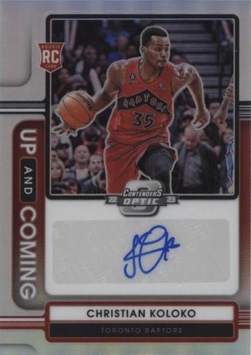 2022-23 Panini Contenders Optic - Christian Koloko #UCA-CKK