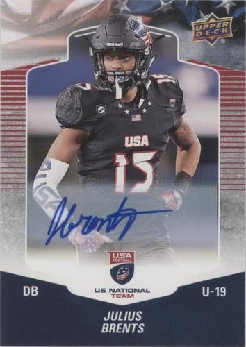 2018 Upper Deck USA Football Julius Brents #73