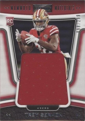 2021 Panini Playbook Trey Sermon #MAM-TSE