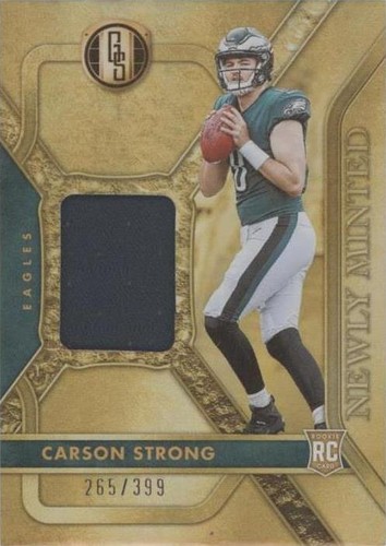 2022 Panini Gold Standard Carson Strong #NMM-CST