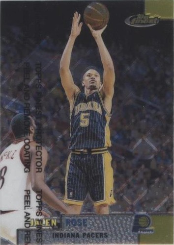 1999-00 Topps Finest - Jalen Rose #43