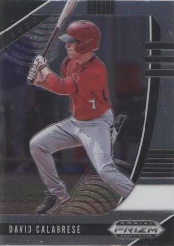 2020 Panini Prizm Draft Picks - David Calabrese #PDP82