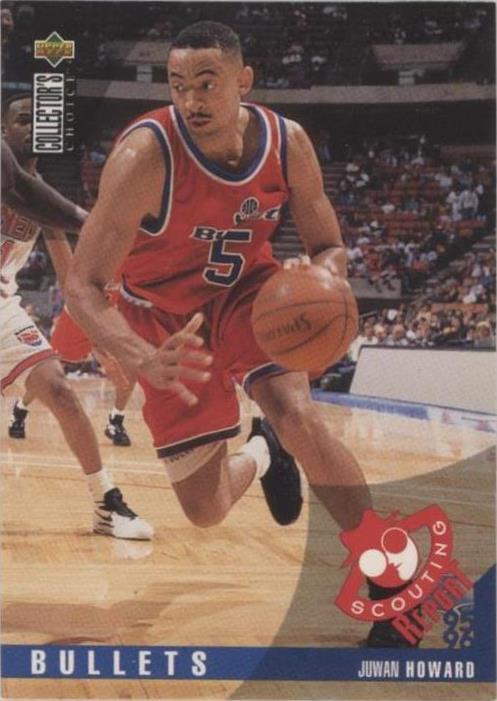 1995-96 Upper Deck Collector's Choice - Juwan Howard #349