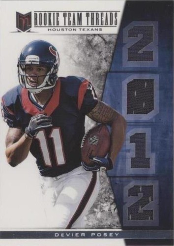 2012 Panini Momentum DeVier Posey #17