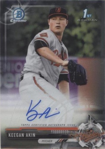 2017 Bowman Chrome - Keegan Akin #CPA-KA