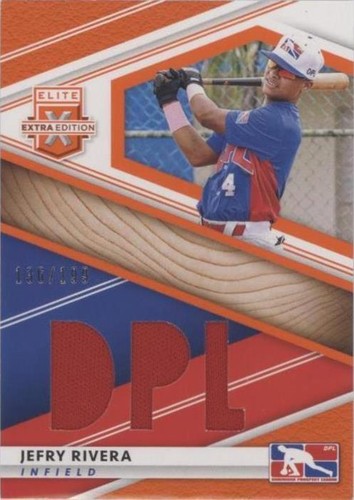 2020 Panini Elite Extra Edition - Jefry Rivera #DPM-JR