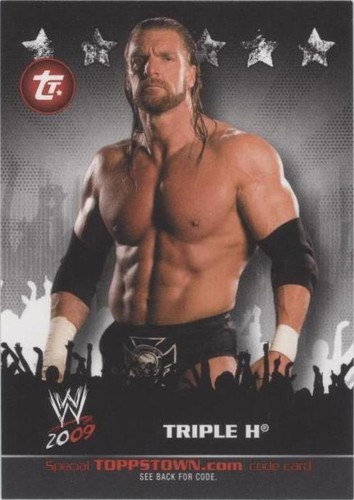 2009 Topps WWE - Triple H #TT29