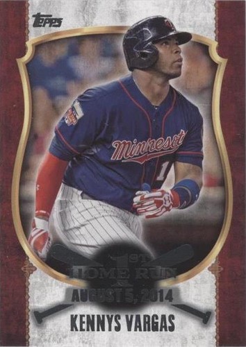 2015 Topps Update Series - Kennys Vargas #FHR-26