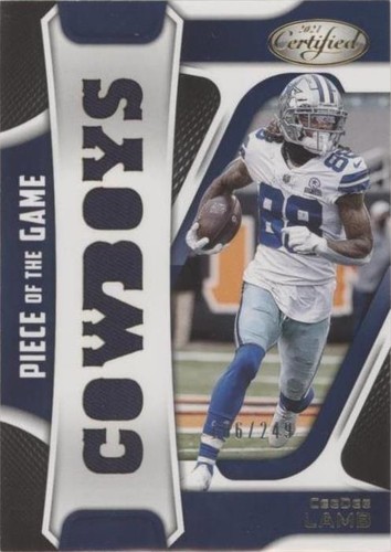 2021 Panini Certified CeeDee Lamb #POG-CL