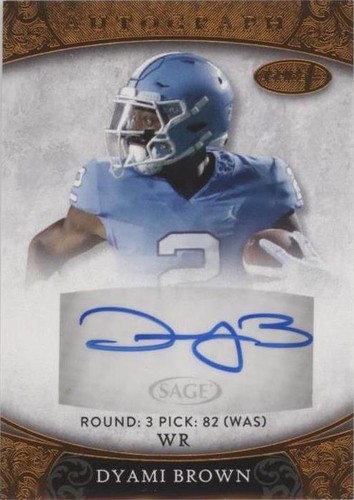 2021 Sage Aspire Dyami Brown #ASP-12