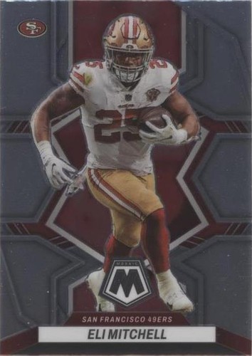 2022 Panini Mosaic Elijah Mitchell #176