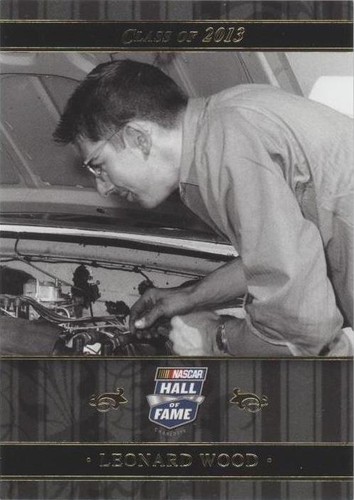 2013 Press Pass - Leonard Wood #NHOF 164