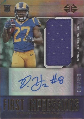 2019 Panini Illusions Darrell Henderson #109