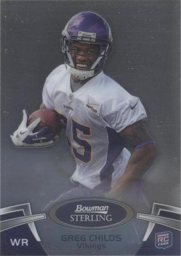 2012 Bowman Sterling Greg Childs #7