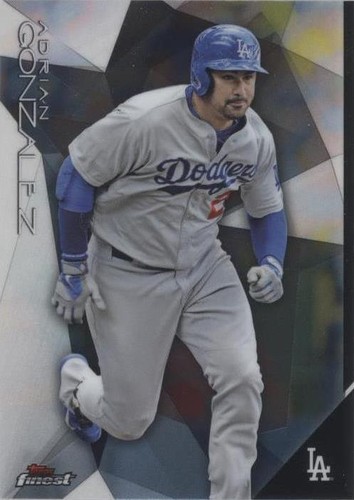 2015 Topps Finest - Adrian Gonzalez #76