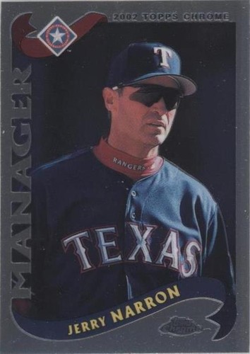 2002 Topps Chrome - Jerry Narron #282