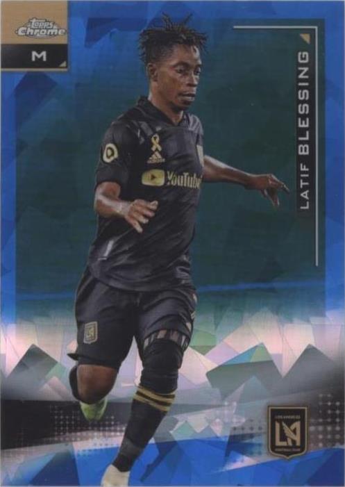 2021 Topps Chrome MLS Sapphire Edition Latif Blessing #170
