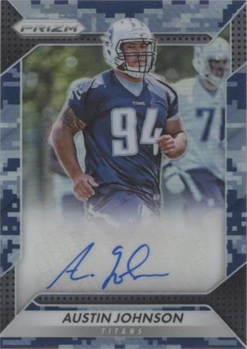 2016 Panini Prizm Austin Johnson #RA-AJS