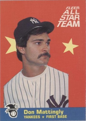 1986 Fleer - Don Mattingly #1