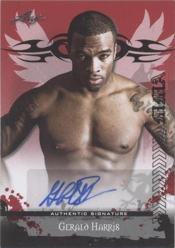 2010 Leaf MMA - Gerald Harris #AU-GH1
