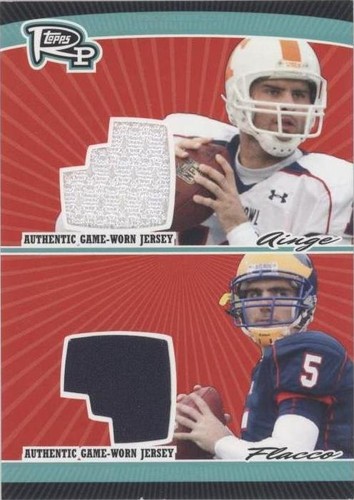 2008 Topps Rookie Progression Erik Ainge Joe Flacco #PDR-AF