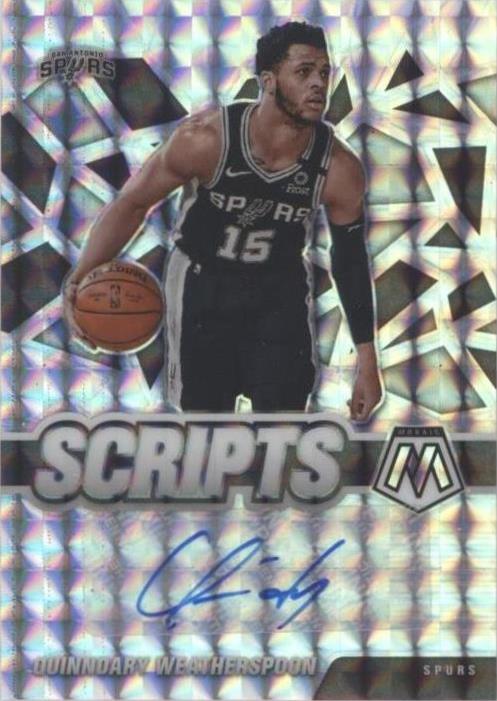 2020-21 Panini Mosaic - Quinndary Weatherspoon #SC-QWS