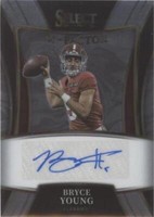 2022 Panini Select Draft Picks Bryce Young #X-BYO