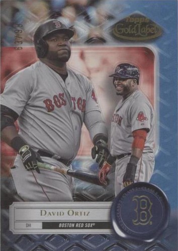 2022 Topps Gold Label - David Ortiz #62