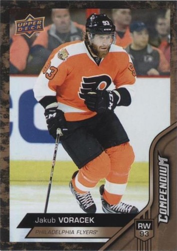 2016-17 Upper Deck Compendium - Jakub Voracek #488