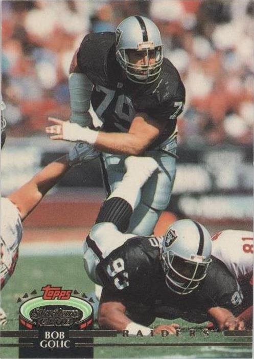 1992 Topps Stadium Club Bob Golic #104