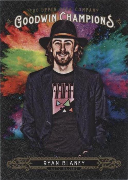 2018 Upper Deck Goodwin Champions - Ryan Blaney #106