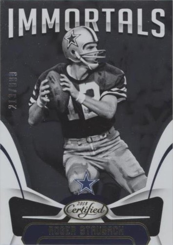 2018 Panini Certified Roger Staubach #131