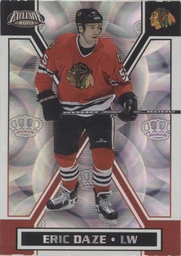 2002-03 Pacific Exclusive - Eric Daze #35