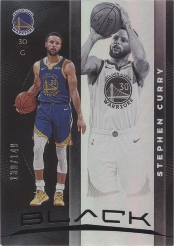 2019-20 Panini Black - Stephen Curry #19