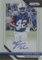 2018 Panini Prizm Nyheim Hines #RA-NH