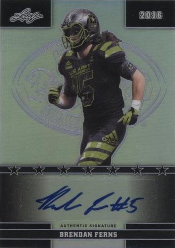 2016 Leaf U.S. Army All-American Bowl Brendan Ferns #9