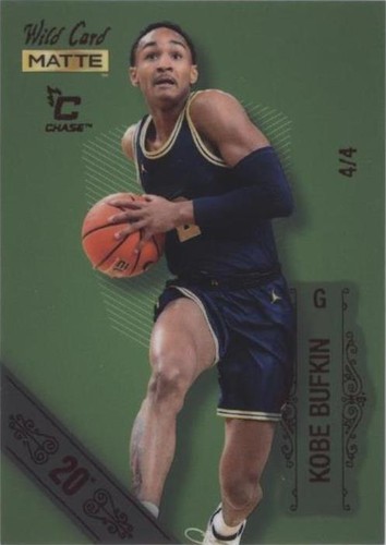 2022-23 Wild Card Matte Draft - Kobe Bufkin #MB-49
