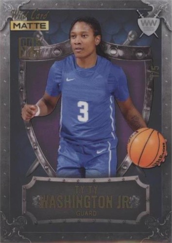 2022 Wild Card Matte SP Exclusive - TyTy Washington Jr. #WWN-23