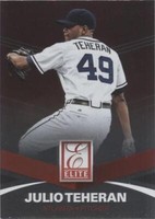 2015 Panini Elite - Julio Teheran #75