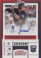 2017 Panini Elite Extra Edition - Giuseppe Ferraro #USAT-GF