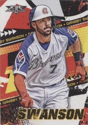 2022 Topps Fire - Dansby Swanson #60